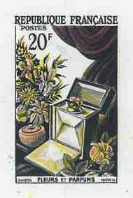 France_1951_Yvert_974a-Scott_715a_unadopted_20f_fleurs_et_parfums_Type_I_multicolor_c_AP_detail