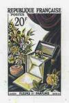 France_1951_Yvert_974a-Scott_715a_unadopted_20f_fleurs_et_parfums_Type_I_multicolor_c_AP_detail