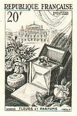 France_1951_Yvert_974b-Scott_715b_unadopted_20f_fleurs_et_parfums_Type_II_etat_black_b_AP_detail