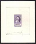 France_1953_Yvert_940b-Scott_B275_unadopted_dArgenson_Type_II_violet_c_AP