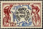 France_1953_Yvert_955-Scott_693_Tour_de_France_a_IS