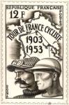 France_1953_Yvert_955a-Scott_693_unadopted_Tour_de_France_MAQ