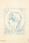 France_1953_Yvert_unadopted_15f_Marianne_de_Spitz_Type_a_Stage_1_MAQ
