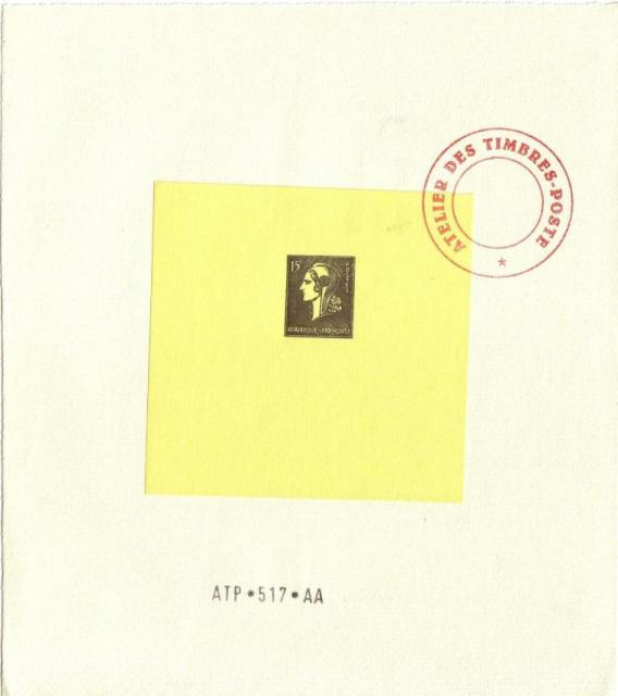 France_1953_Yvert_unadopted_15f_Marianne_de_Spitz_Type_f_black_ATP_517_AP