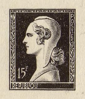 France_1953_Yvert_unadopted_15f_Marianne_de_Spitz_Type_i_black_a_ATP_detail_a