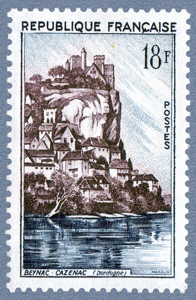 France_1957_Yvert_1127-Scott_852_Beynac-Cazenac_a_IS