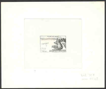 France_1957_Yvert_1131a-Scott_856_unadopted_70f_Evian-les-Bains_etat_black_b_AP