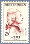 France_1957_Yvert_1137-Scott_862_Wolfgang_Amadeus_Mozart_a_IS