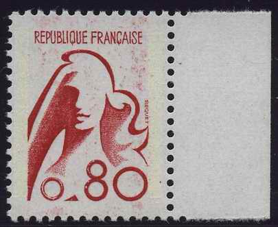 France_1975_Yvert_1816a_unissued_80c_Marianne_de_Bequet_m_US