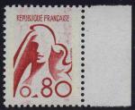 France_1975_Yvert_1816a_unissued_80c_Marianne_de_Bequet_m_US
