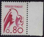 France_1975_Yvert_1816a_unissued_80c_Marianne_de_Bequet_n_US
