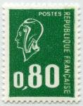 France_1975_Yvert_1891_80c_Marianne_de_Bequet_green_typo_1976_b_IS