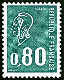 France_1975_Yvert_1893_80c_Marianne_de_Bequet_green_1976_a_IS