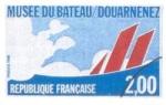 France_1988_Yvert_2545d-Scott_2117_unadopted_Musee_du_Bateau-Douarnenez_MAQ