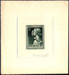 Monaco_1959_Yvert_PA72a-Scott_C55_unadopted_1000f_Grace_et_Rainier_III_gros_dark-green_a_AP