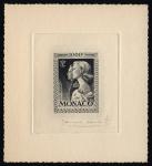 Monaco_1959_Yvert_PA72b-Scott_C55_unadopted_1000f_Grace_et_Rainier_III_maigre_black_b_AP