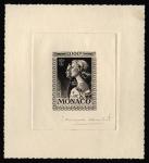Monaco_1959_Yvert_PA72b-Scott_C55_unadopted_1000f_Grace_et_Rainier_III_maigre_black_c_AP