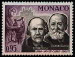 Monaco_1966_Yvert_696-Scott_637_Massenet_et_Saint-Saens_b_IS