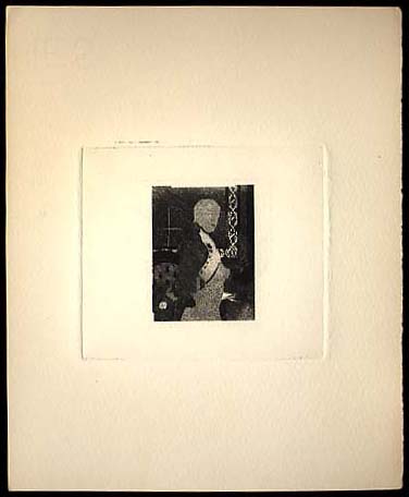 Monaco_1969_Yvert_PA94b-Scott_C76_unissued_in_TD_Napoleon_horizontal_die_with_frame_negative_black_d_AP