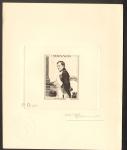 Monaco_1969_Yvert_PA94b-Scott_C76_unissued_in_TD_Napoleon_horizontal_die_with_frame_positive_1er_etat_black_bb_AP