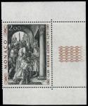 Monaco_1972_Yvert_876A-Scott_817_unissued_Albert_instead_of_Albrecht_Durer_d_US