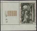 Monaco_1972_Yvert_876A-Scott_817_unissued_Albert_instead_of_Albrecht_Durer_e_US