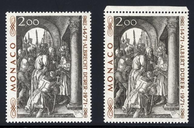 Monaco_1972_Yvert_876A-Scott_817_unissued_Albert_instead_of_Albrecht_Durer_m_US