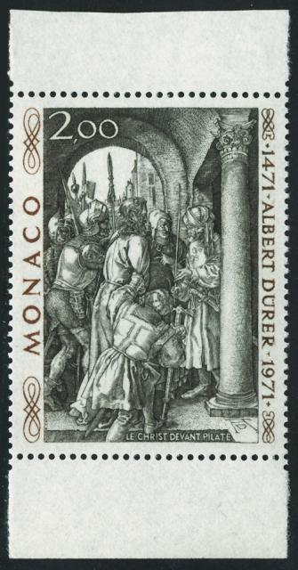 Monaco_1972_Yvert_876A-Scott_817_unissued_Albert_instead_of_Albrecht_Durer_q_US