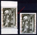 Monaco_1972_Yvert_876A-Scott_817_unissued_Albert_instead_of_Albrecht_Durer_s_US