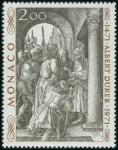 Monaco_1972_Yvert_876A-Scott_817_unissued_Albert_instead_of_Albrecht_Durer_t_US
