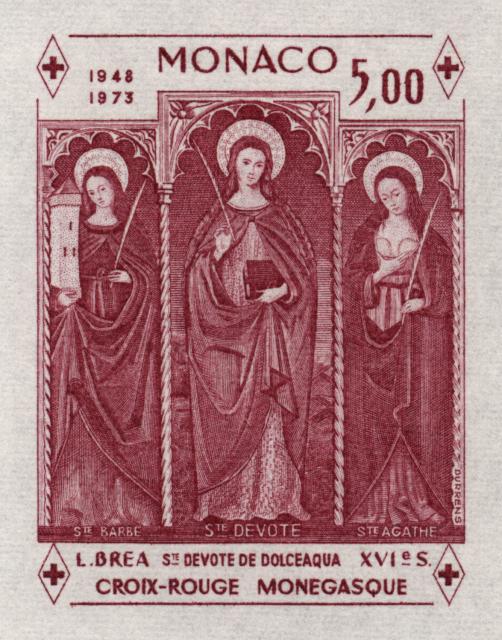 Monaco_1972_Yvert_BF7a-Scott_864_unadopted_Dolceaqua_Red_Cross_lilac_a_ESS_detail