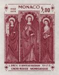 Monaco_1972_Yvert_BF7a-Scott_864_unadopted_Dolceaqua_Red_Cross_lilac_a_ESS_detail