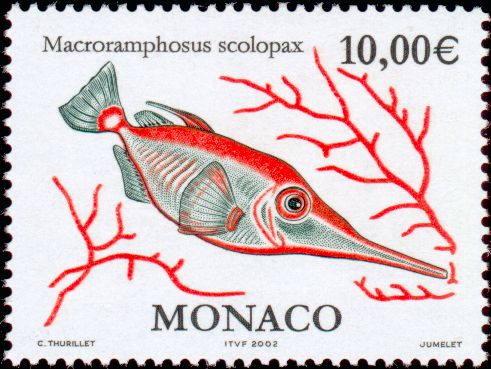 Monaco_2002_Yvert_2330-Scott_2234_fish_by_Jumelet_IS