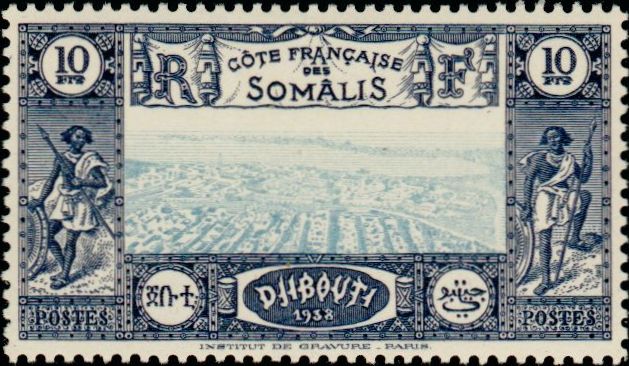 Somali_Coast_1938_Yvert_168-Scott_170