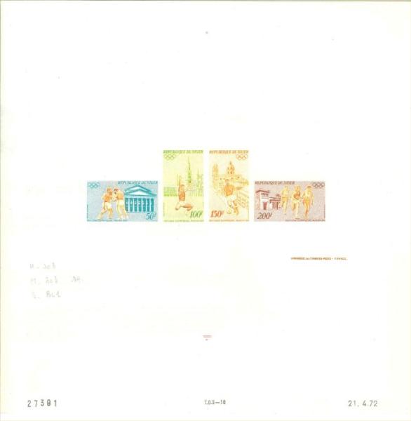 Niger_1972_Yvert_BF9-Scott_C190a_full_sheet