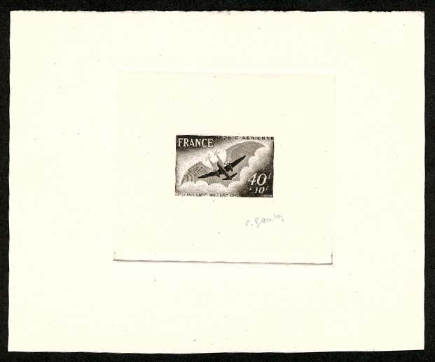France_1948_Yvert_PA23-Scott_CB3_black_b