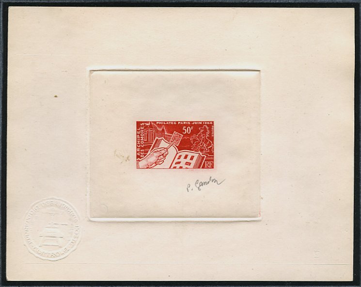 Comores_1964_Yvert_32-Scott_60_red_a