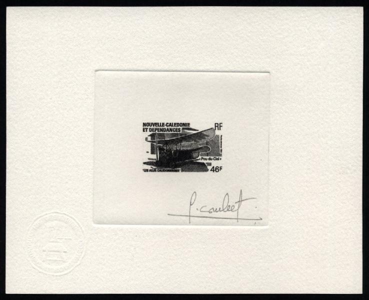 N_Caledonia_1983_Yvert_PA230-Scott_C188b_black_i