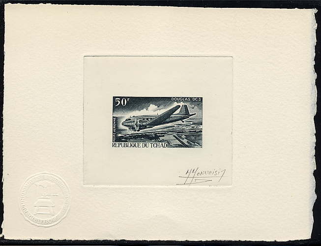 Chad_1967_Yvert_PA39-Scott_C35_dark-grey_a