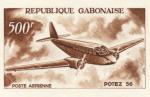 Study about Gabon 1967 Potez 56 Artist Proofs