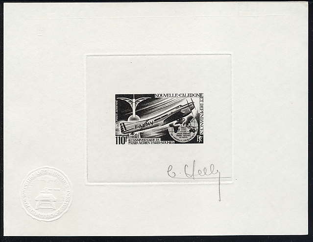 N_Caledonia_1972_Yvert_PA131-Scott_C91_black_a