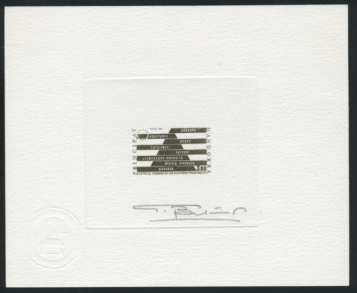 Andorra_1984_Yvert_333-Scott_327_dark-olive-brown_a