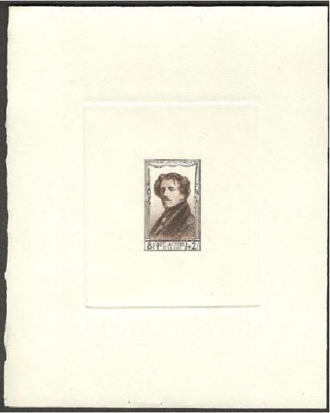 France_1951_Yvert_892-Scott_B259_dark-brown_b