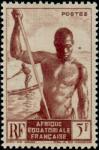 Fr_Equat_Africa_1945_Yvert_221-Scott_179