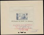 Somali_Coast_1950_Yvert_283-Scott_B14_blue_1104_Lx_bon_a_tirer