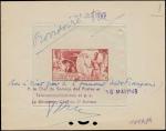Fr_India_1949_Yvert_PA21-Scott_C17_red_1417_Lx_bon_a_tirer