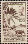 Madagascar_1946_Yvert_319-Scott_B16