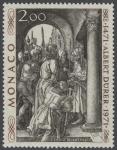 Monaco_1972_Yvert_876A-Scott_817_unissued_Albert_instead_of_Albrecht_Durer_x_US