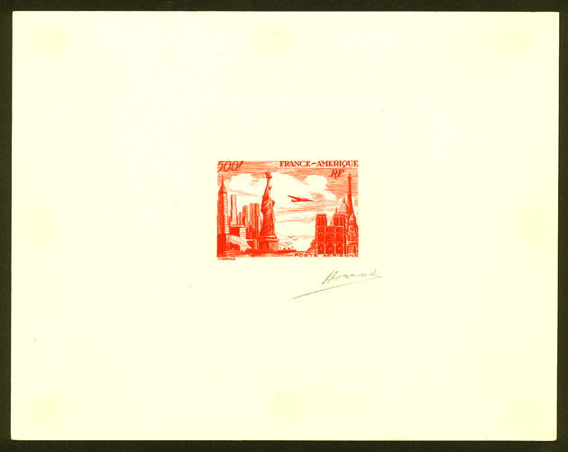 France_1949_Yvert_840c-Scott_622c_unadopted_airmail_500f_Amitie_FR-USA_red-orange_b_AP