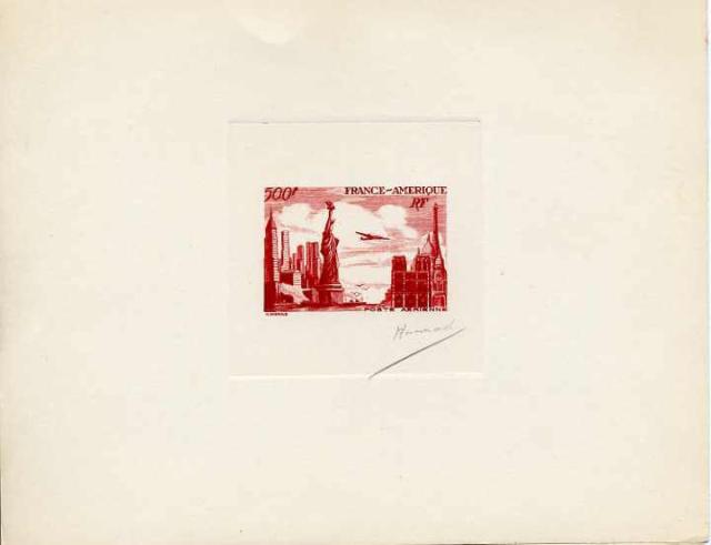 France_1949_Yvert_840c-Scott_622c_unadopted_airmail_500f_Amitie_FR-USA_red_aa_AP